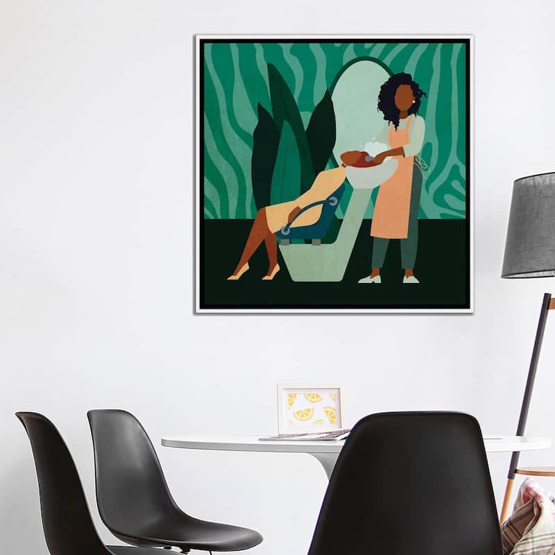 iCanvas "Salon No. 2" by Domonique Brown Framed Canvas Print