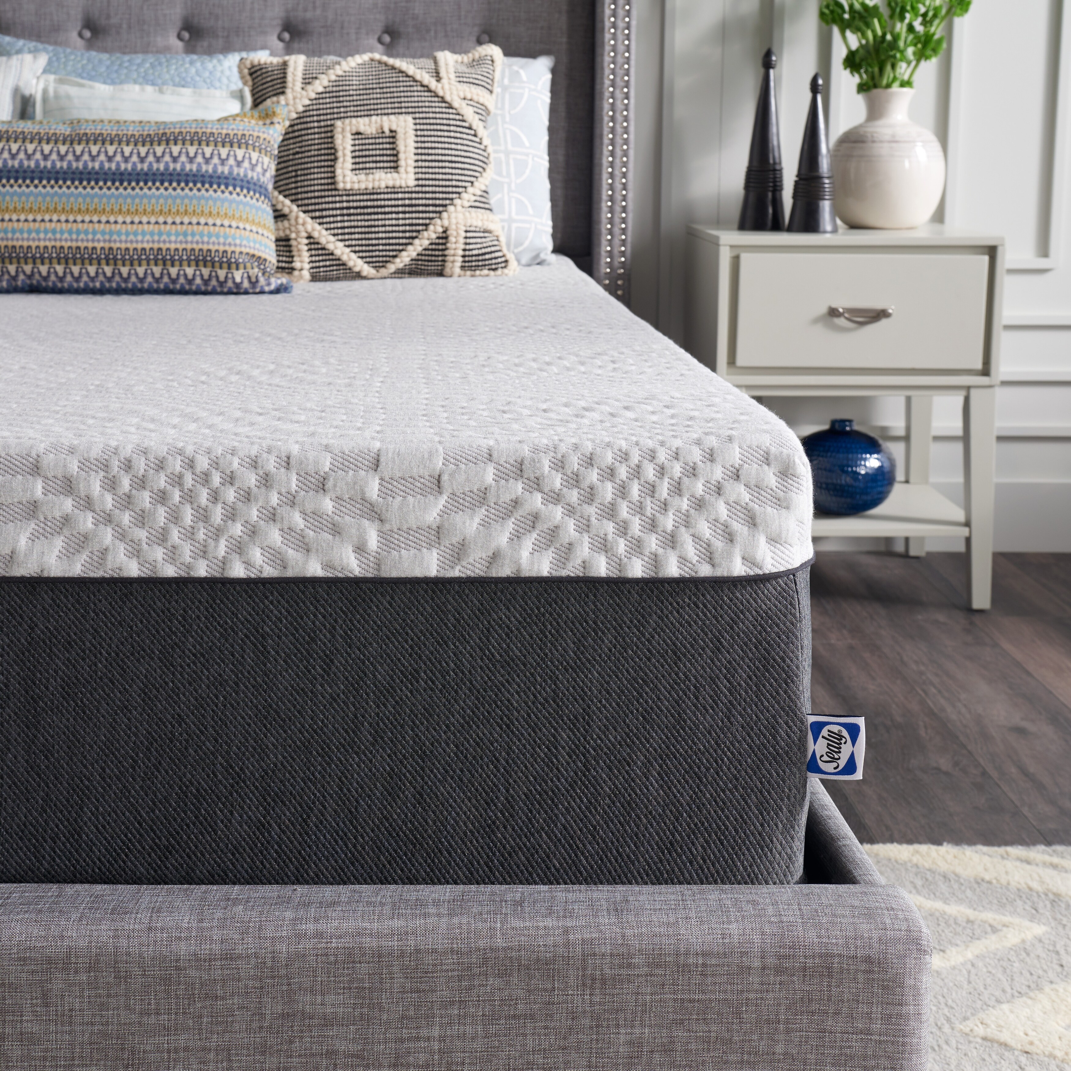 Shop Sealy 12 Inch Medium Memory Foam Mattress On Sale