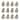 Park Designs Spring Garden Shower Curtain Hook Set of 12 - Off-White