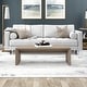 preview thumbnail 2 of 7, Oswin 48" Wide Rectangular Coffee Table - 47.5" Wide