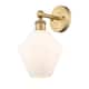 Option Brushed Brass / Cased Matte White