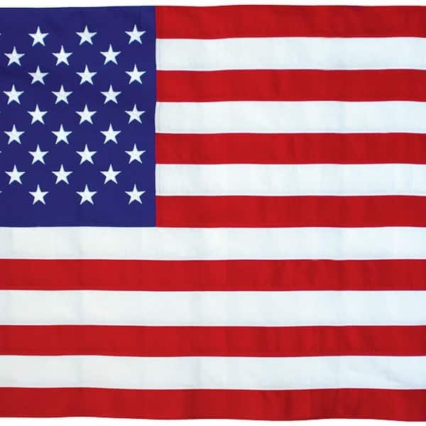 slide 2 of 5, United States (U.S.) Heavy Duty Outdoor Poly-Extra Flag