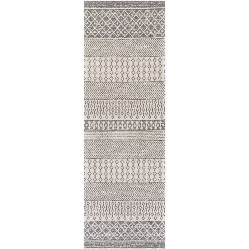 Livabliss Marbrey Moroccan Stripe Cotton Area Rug