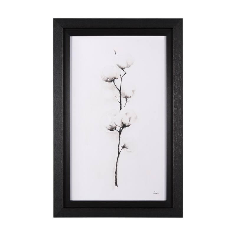 Snow Greetings II Framed Art Print