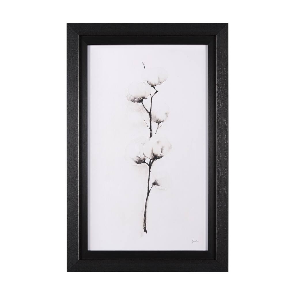 Snow Greetings II Framed Art Print