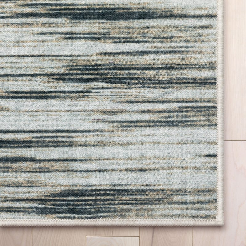 Custom Size Runner Apollo Holden Modern Abstract Stripes Hallway Rug