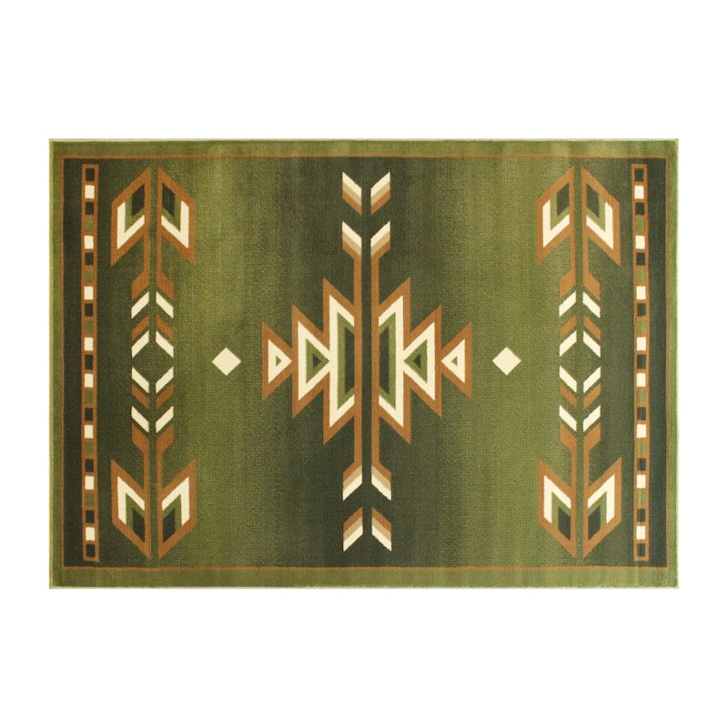 Multipurpose Southwestern Style Patterned Indoor Area Rug