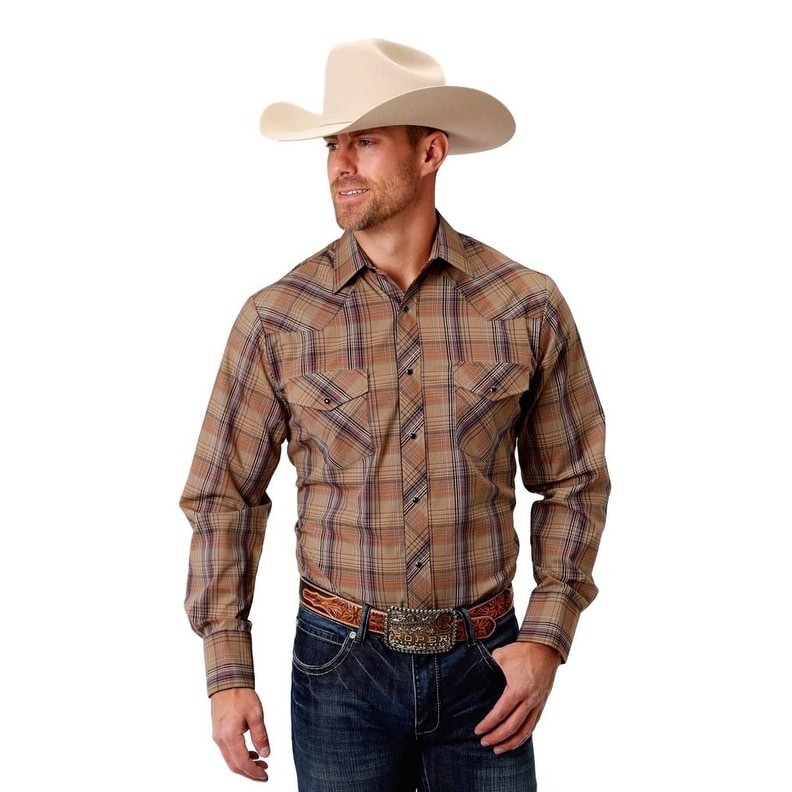 Chaps Mens Performance Classic-Fit Oxford Solid Dress Shirt 15-15.5 34//35, Canary
