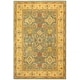 preview thumbnail 10 of 49, SAFAVIEH Handmade Anatolia Leola Traditional Oriental Hand-spun Wool Rug 6' x 9' - Light Blue/Ivory - Rectangle