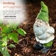 preview thumbnail 100 of 104, Gnome Folding Hands Looking Up Garden Statue