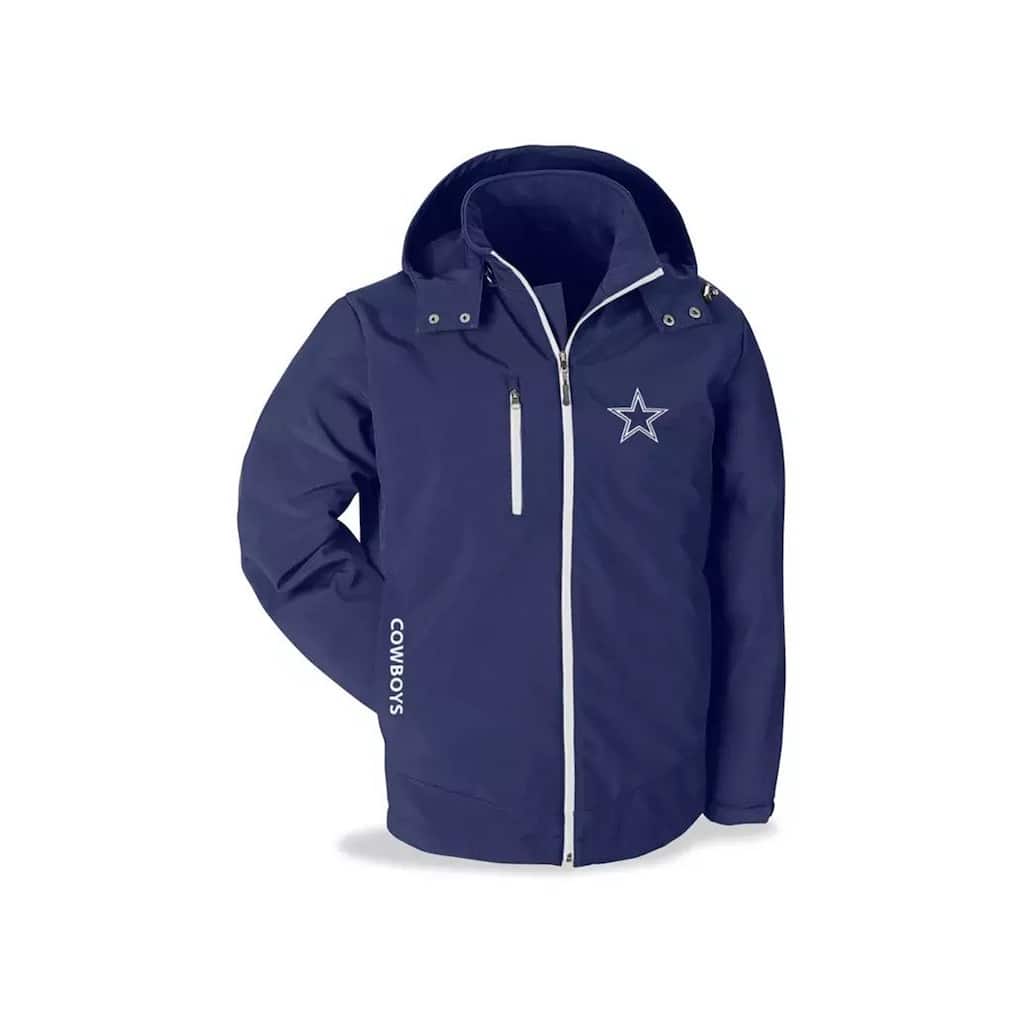 Nfl Mens Dallas Cowboys Fleece Lined Jacket