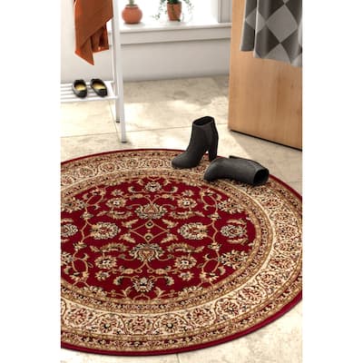 Well Woven Classic Oriental Round Rug