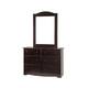 100% Solid Wood 6-drawer Double Dresser by Palace Imports