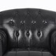 preview thumbnail 59 of 72, Tufted Accent Chair Vegan Leather Armchair for Living Room