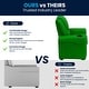 preview thumbnail 130 of 189, Contemporary Kids Recliner with Cup Holder and Headrest - 24"W x 21.5" - 36.5"D x 27"H
