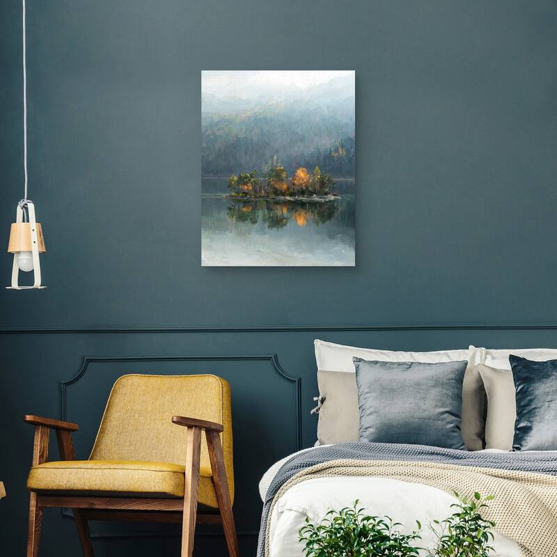 Lake Escape by Studio Arts Canvas Art Print