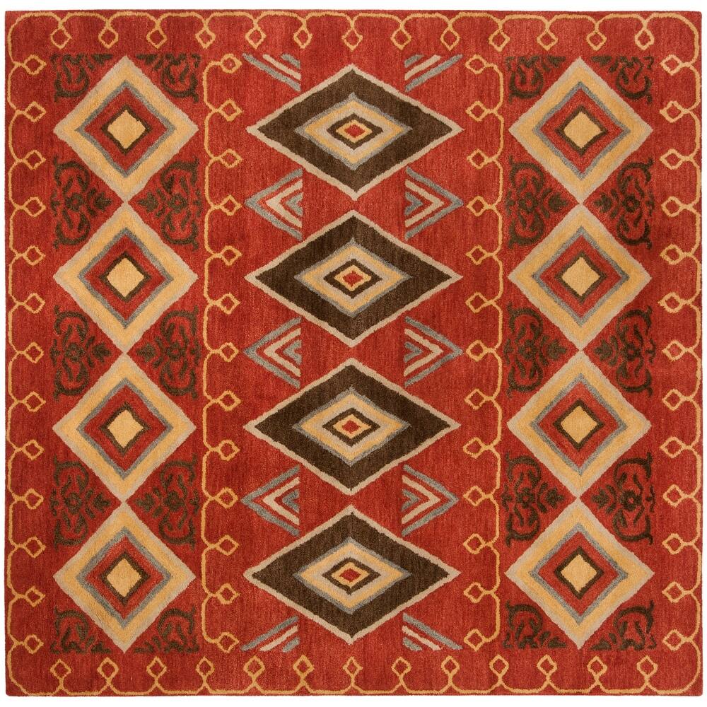 SAFAVIEH Handmade Heritage Constellation Traditional Oriental Wool Rug