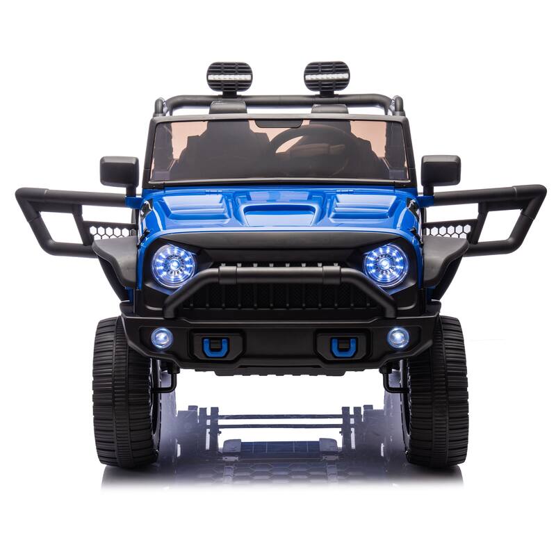 24V Ride-On Truck for Kids with Dual 200W Motors, Remote Control, Bluetooth & LED Lights