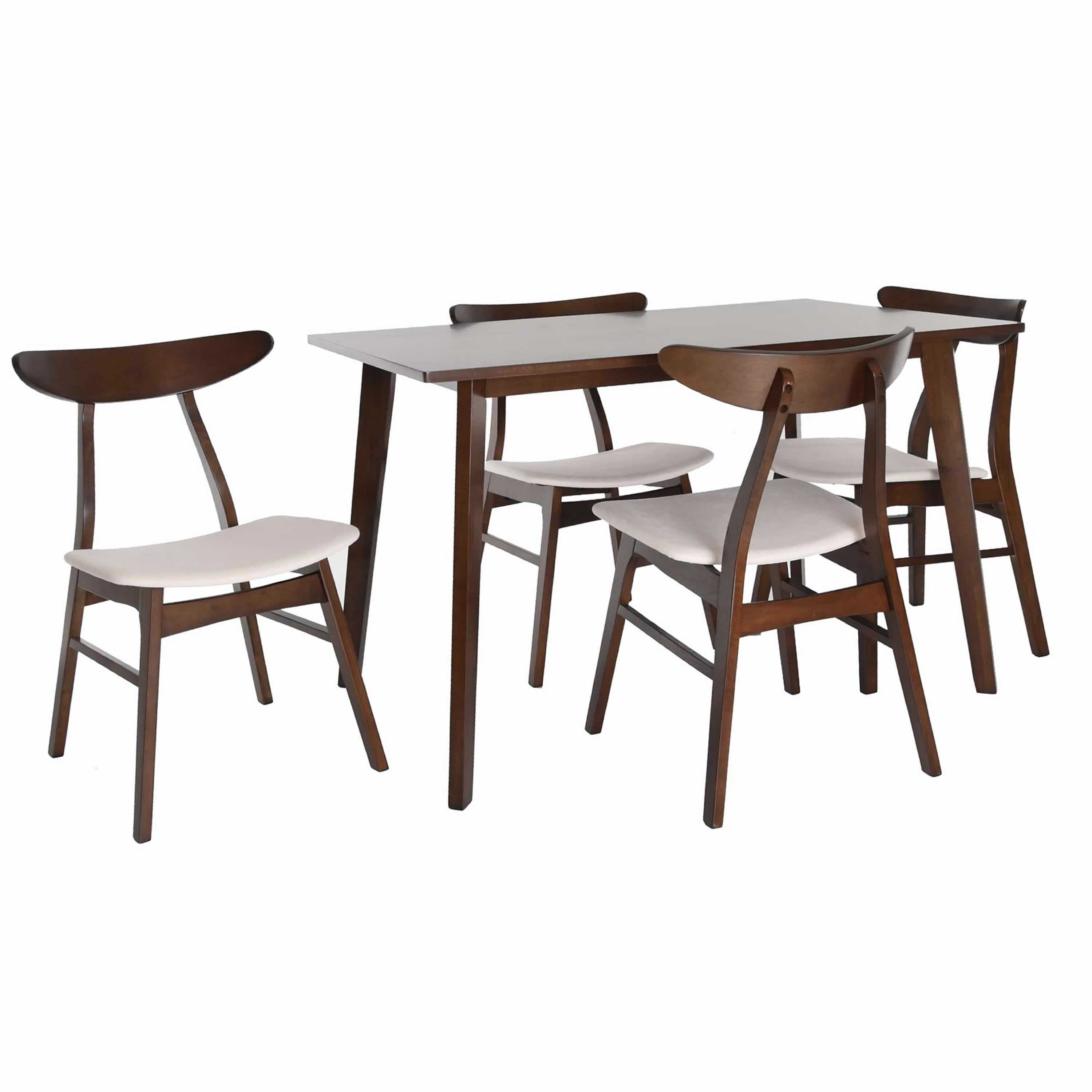 Table Set Zenvida Table Zenvida Alto Mid Century Piece Dining Set