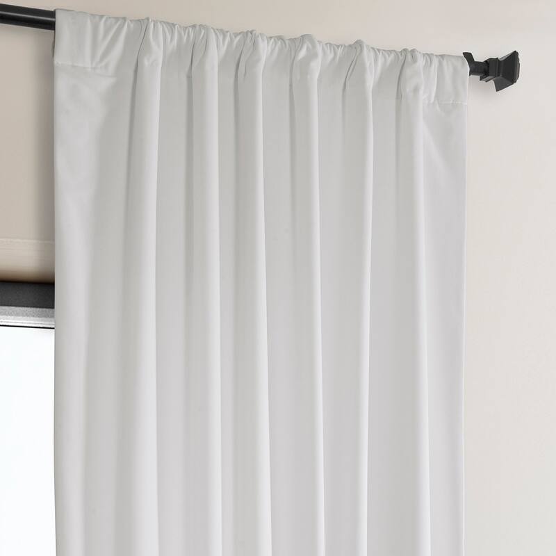 Exclusive Fabrics Heritage Plush Velvet Curtain (1 Panel) - On Sale ...