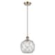 Option Antique Brass / Clear Glass with White Rope