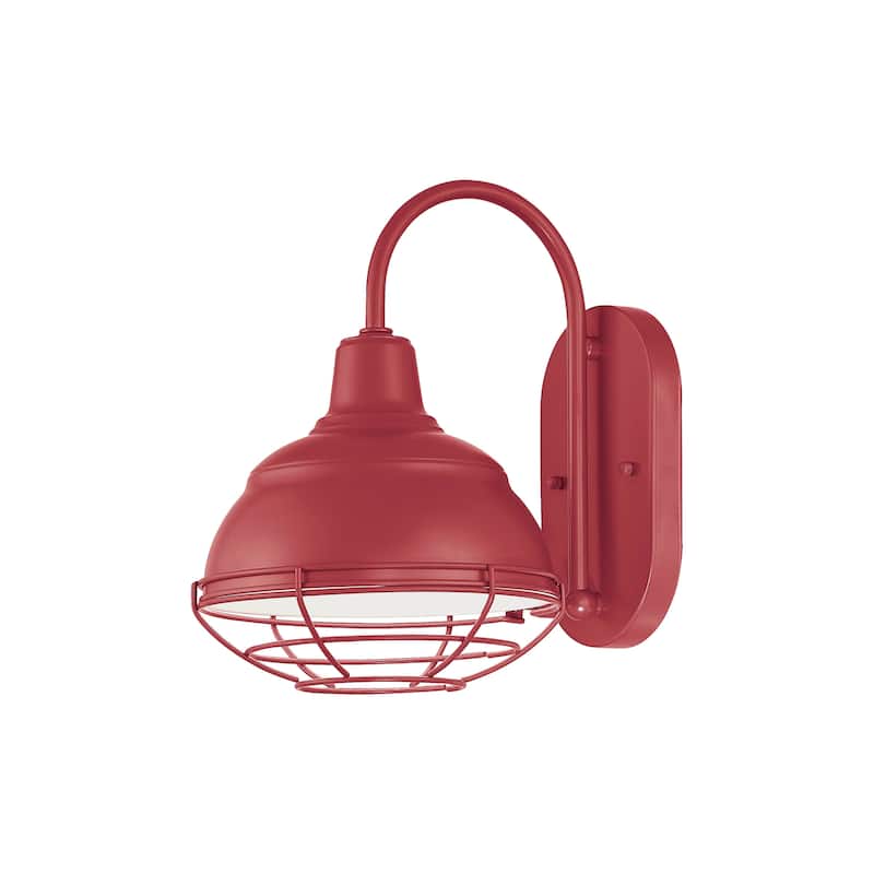 R Series 1-Light Wall Bracket - Satin Red