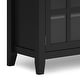 preview thumbnail 15 of 78, WYNDENHALL Stratford Solid Wood Transitional Sideboard Buffet - 54 inch Wide