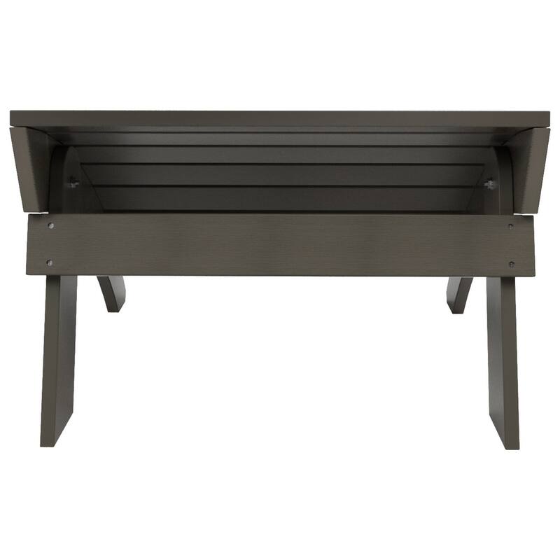 Vineyard HIPS Outdoor Eco-Friendly All Weather Adirondack Chair Ottoman