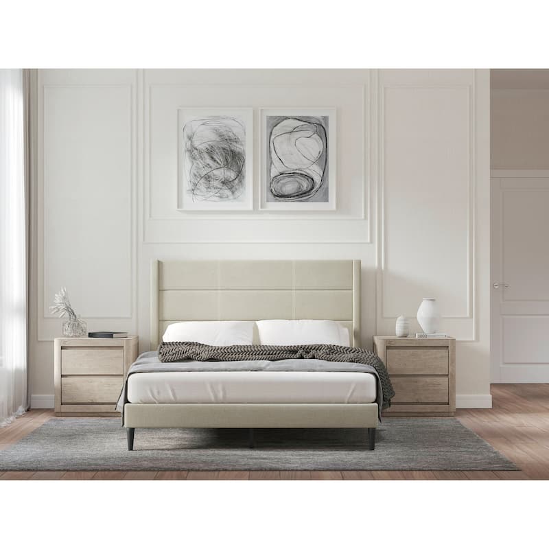 Pax Upholstered Platform Bed
