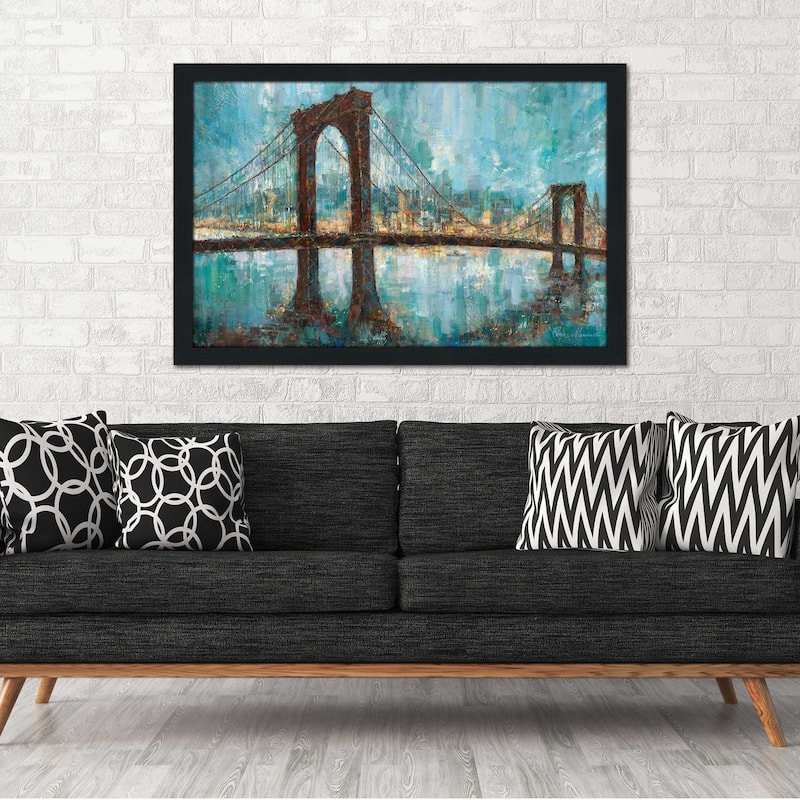 "Manhattan Memories" by Ruane Manning Print on Acrylic.