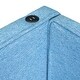 preview thumbnail 4 of 10, Blue Upholstered Platform Bed with USB Ports Ground Bed