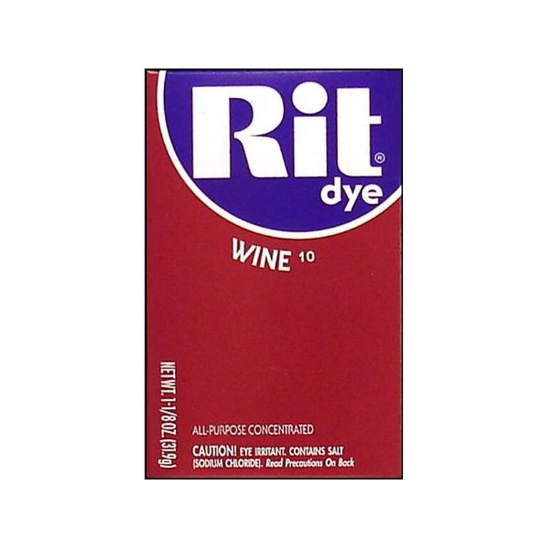 Shop Rit1 10 Rit Dye Powder 1 1 8oz Wine Free Shipping On Orders