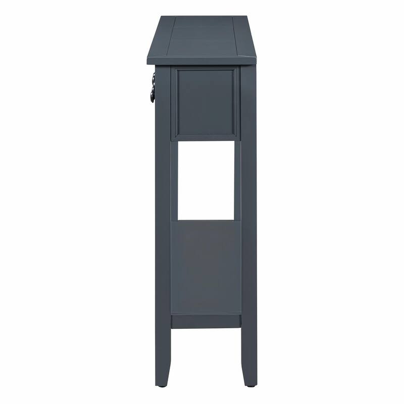 Rustic 60" Entryway Console Table