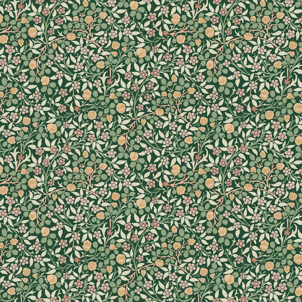 William Morris at Home Clover Forest Wallpaper - N/A
