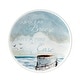 preview thumbnail 5 of 8, Certified International Shorebirds 6" Canape/Luncheon Plates, Set of 4 - 6" x 6" x 0.75