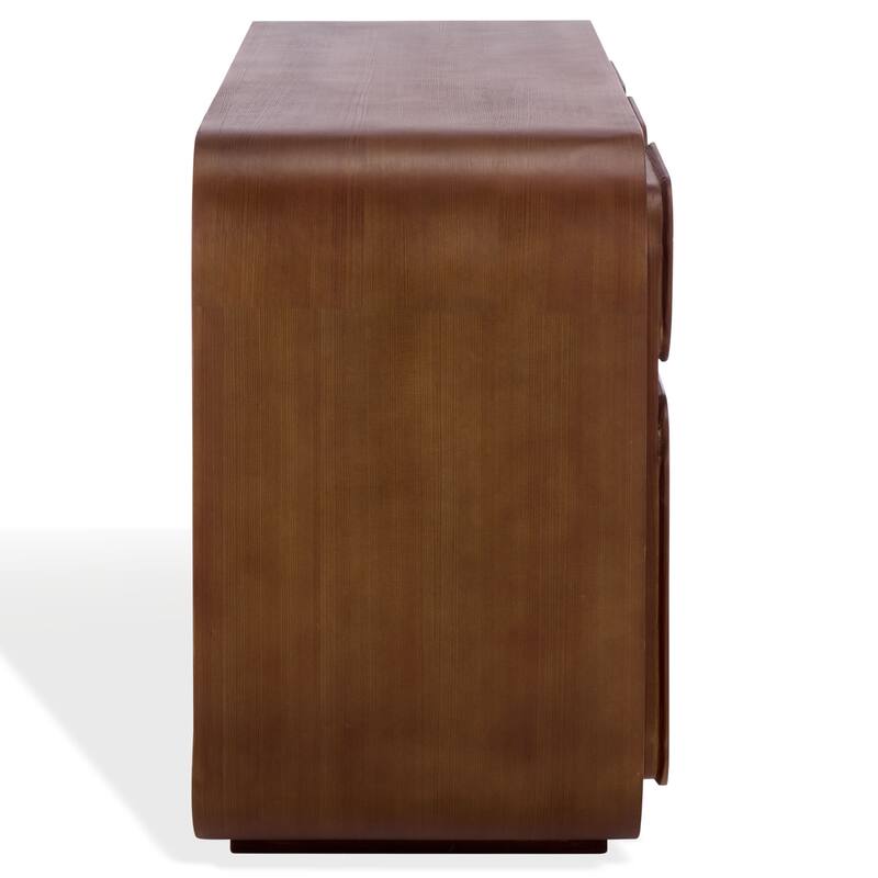 SAFAVIEH Couture Herald 3-Shelf Wood Sideboard - 62"W x 19"D x 30"H