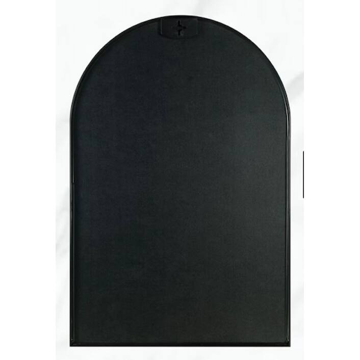 20x30 Inch Metal Framed Arched Bathrrom Mirror for Wall
