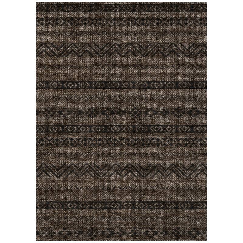 HomeRoots Southwestern Transitional Rectangle Outdoor Rug