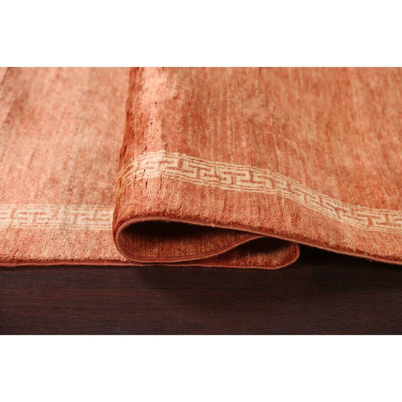 Gabbeh Kashkoli Wool Runner Rug Hand-knotted Oriental Hallway Carpet - 2'8" x 9'3"