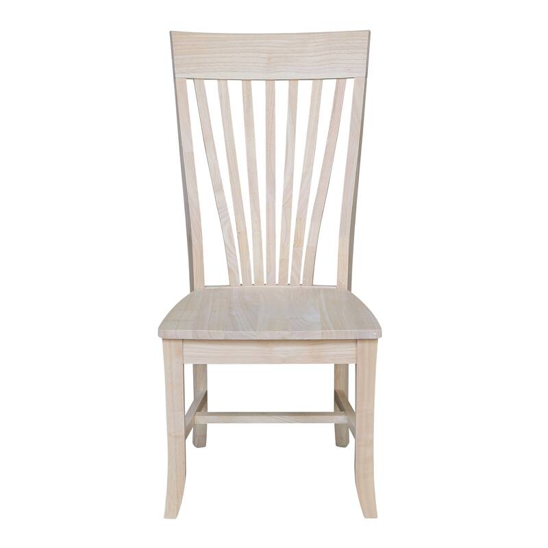 Solid Wood Amanda Dining Chairs - Set of Two
