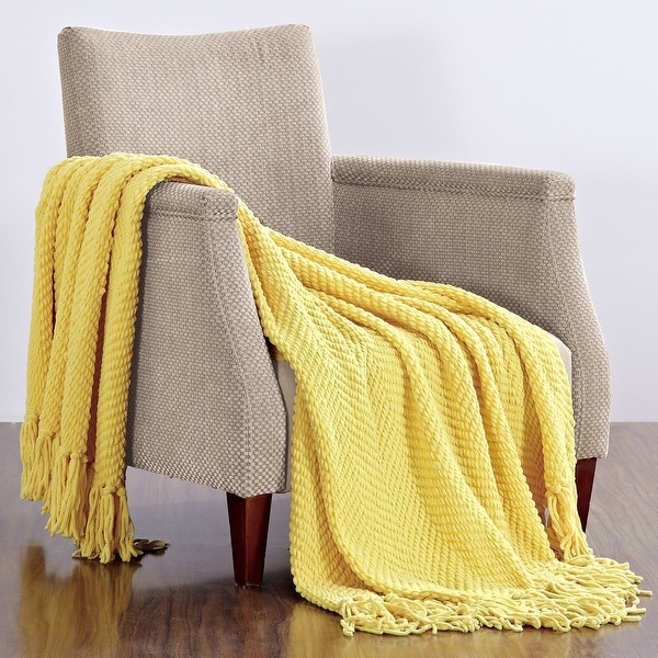 Home Soft Things Jumbo Knitted Tweed Throw Blanket. Opens flyout.