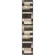 Miranda Haus Geometric Modern Patchwork Polypropylene Indoor Area Rug