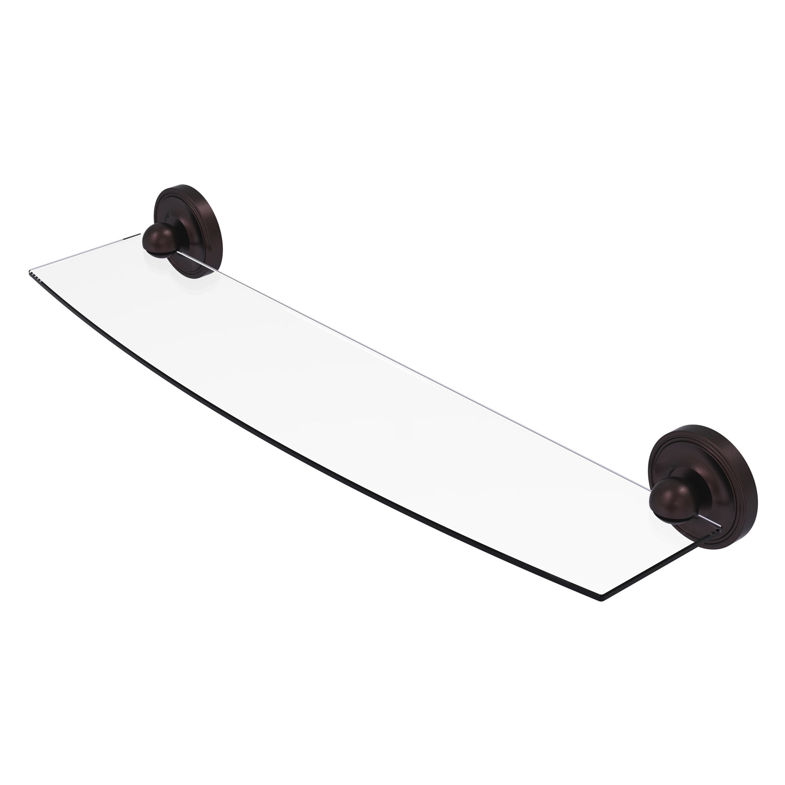 Allied Brass Regal Collection 18 Inch Glass Shelf