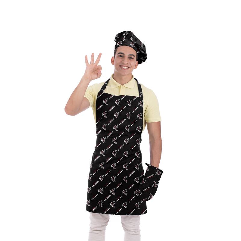 NFL 3-piece BBQ Apron, Mitt, Hat Set