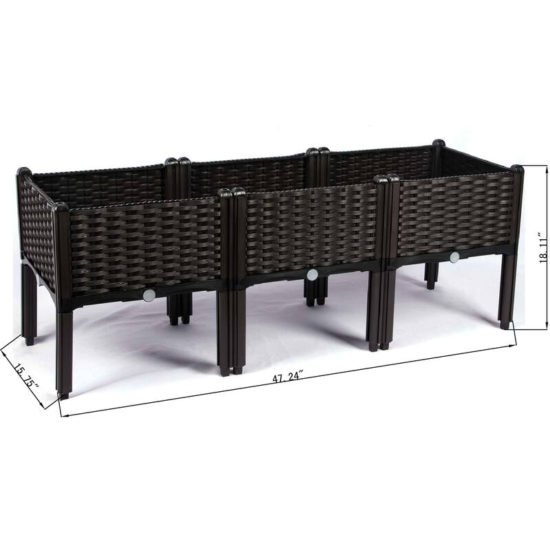 Self-Watering Planter Box