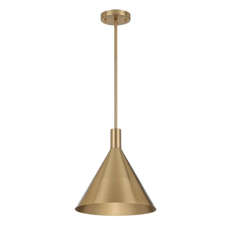 Pharos 1-Light Pendant in Noble Brass by Breegan Jane - Noble Brass