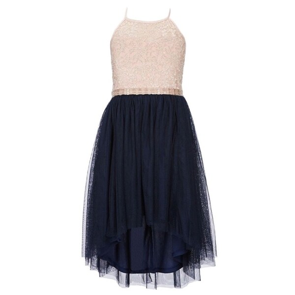 rare editions taupe dress