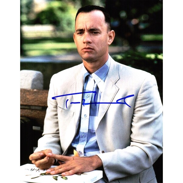 Shop Tom Hanks Forrest Gump Sitting On Bench 11x14 Photo Overstock 20255943
