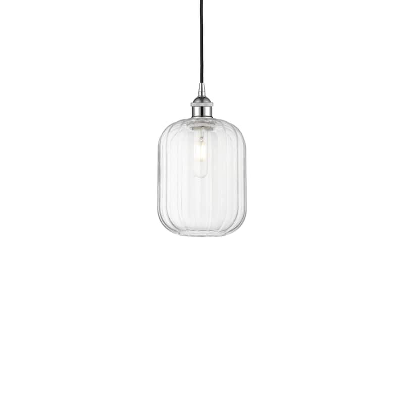 Innovations Lighting 616-1P-12-7 Preston Pendant Preston 7" Wide Mini - Polished Chrome / Clear