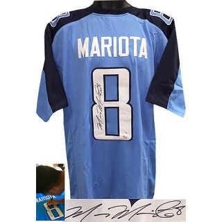 signed marcus mariota jersey
